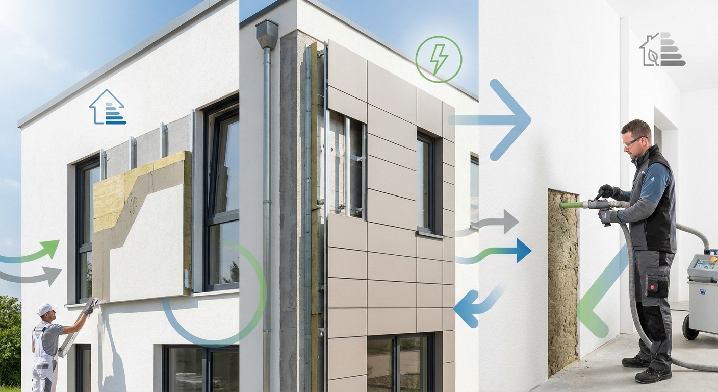 Aislamientos para fachada